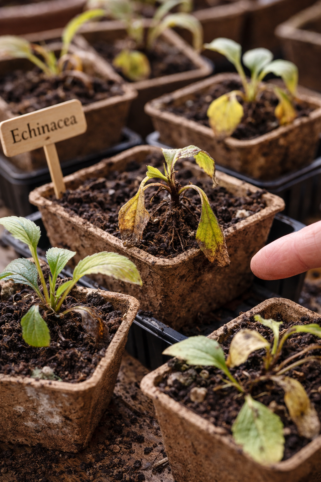 Dlaczego siewki jeżówki zamierają? Najczęstsze błędy