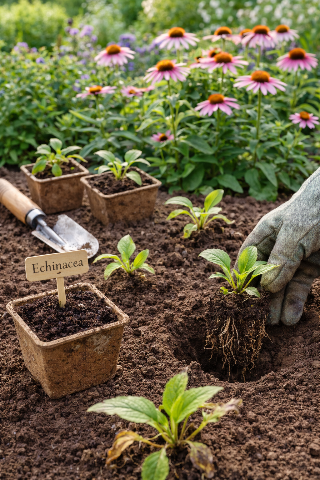 Gdzie sadzić jeżówkę? Stanowisko, gleba i rozstawa